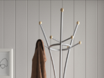 Porte-Manteaux Sur Pied Sweet Métal 179cm – Image 2