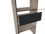 Armoire Dressing Chicago 198460 Extensible+Rideau 168cm – Image 4