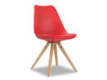 Chaise De Salle À Manger Lady Rouge