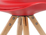 Chaise De Salle À Manger Lady Rouge – Image 3