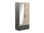 Armoire À Porte Battante 454.125 Anthracite/Sonoma – Image 2