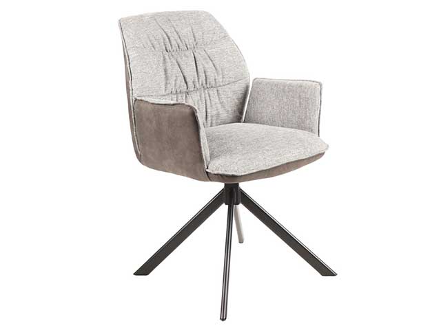 Chaise-Lisa-Gris-Claire Chaise Lisa Gris Clair – Image 1