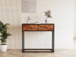 Console Madeira Avec 2 Tiroirs 90cm